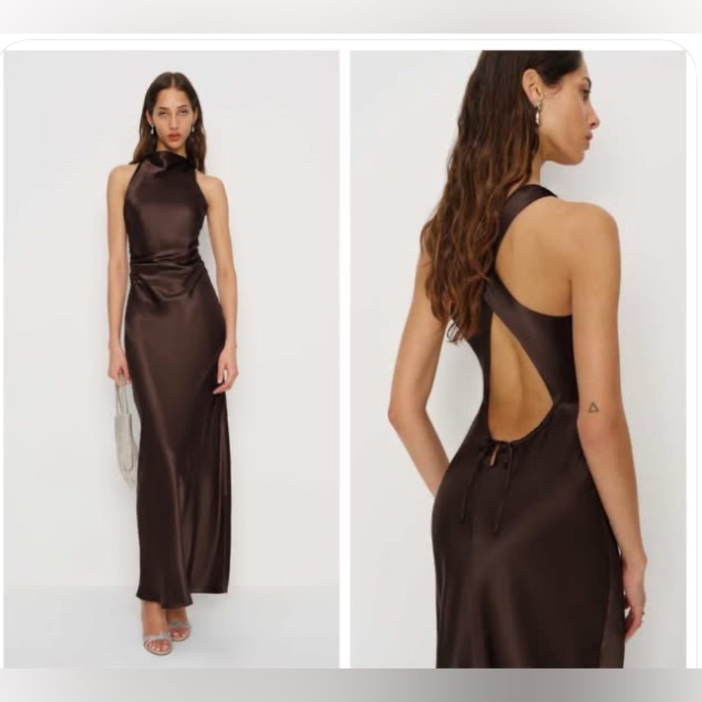 Reformation Anaiis Silk  Dress , Size 4